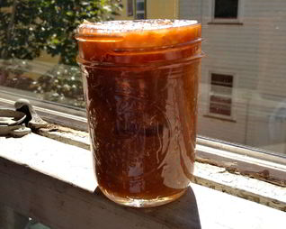 Повидло из яблок с корицей