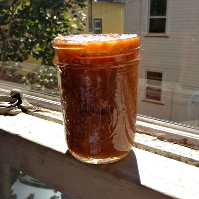 Повидло из яблок с корицей