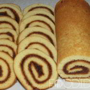 Рецепт Рулета с повидлом