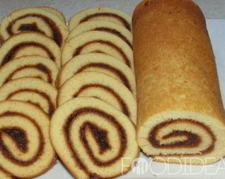 Рулет с повидлом