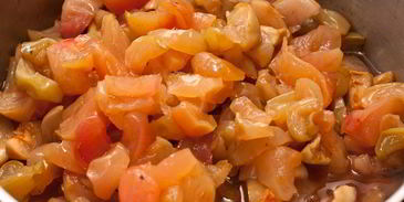 яблочное повидло с красной смородиной