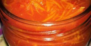 приправа из томатов и моркови