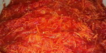 приправа из томатов и моркови