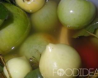 Бочковые зеленые помидоры