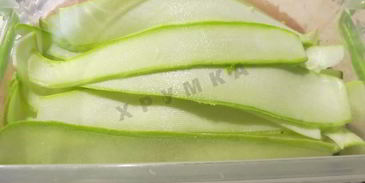 быстрые малосольные кабачки