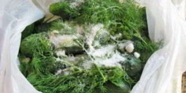 быстрые малосольные огурцы за 5 минут