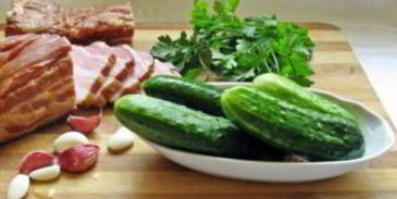 быстрые малосольные огурцы за 5 минут