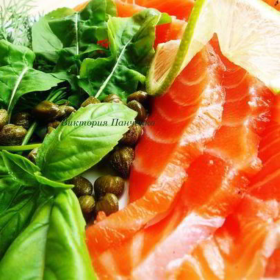 Малосольная семга