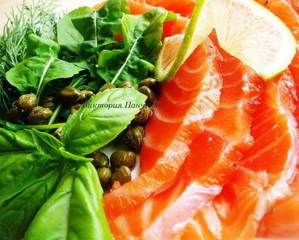 Малосольная семга