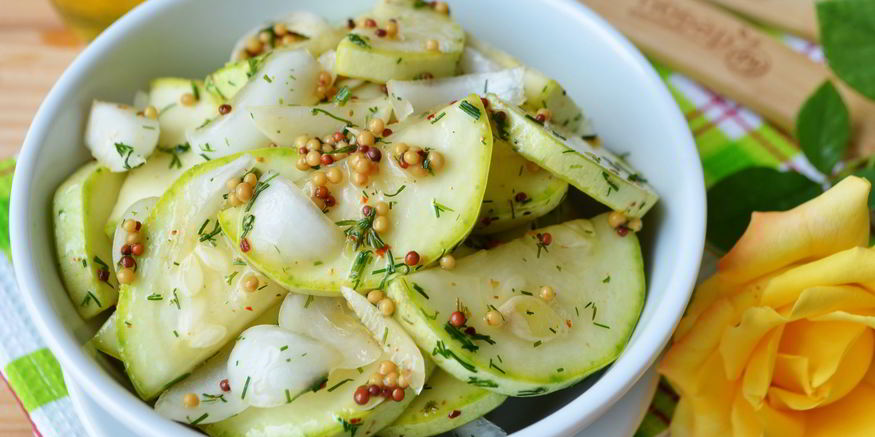 Рецепт малосольных кабачков хрустящих