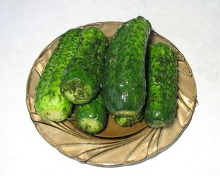 Малосольные огурцы без рассола