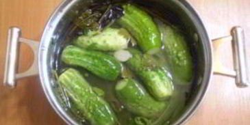 малосольные огурцы