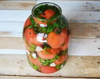 Малосольные помидоры по-грузински