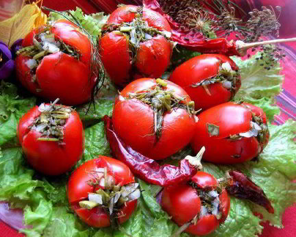 Малосольные помидоры суточные