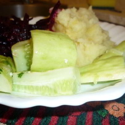 Огурчики ядреные, малосольные в собственном соку