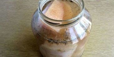 сало в рассоле в банке