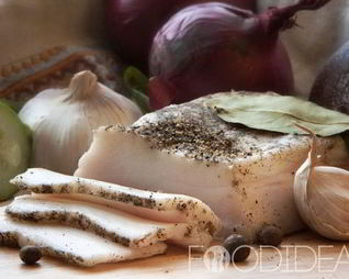 Сало в рассоле