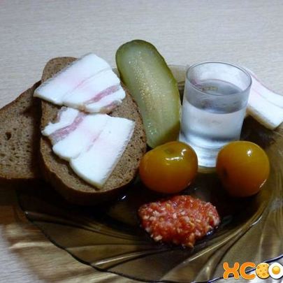 Сало в тузлуке