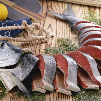 Соленая семга