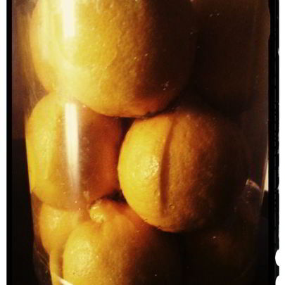 Соленые лимоны