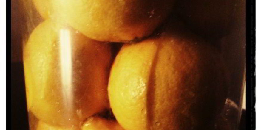 Рецепт соленых лимонов