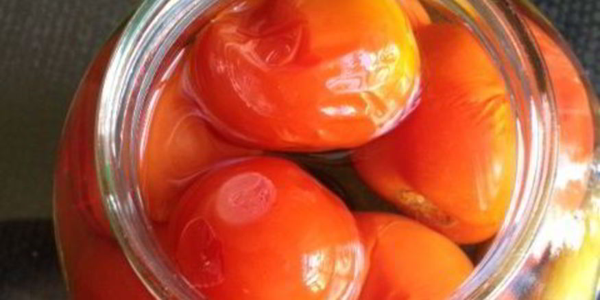Рецепт соленых помидоров