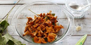 соленые лисички на зиму