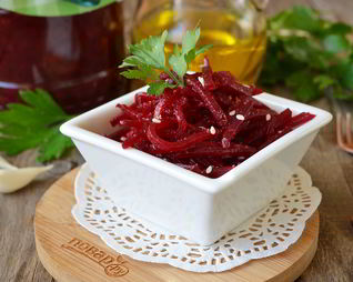 Свекла по-корейски на зиму