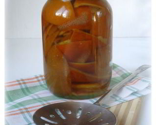 Апельсиновые цукаты в сиропе