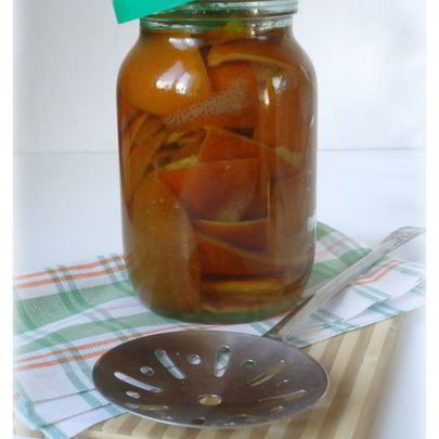 Апельсиновые цукаты в сиропе