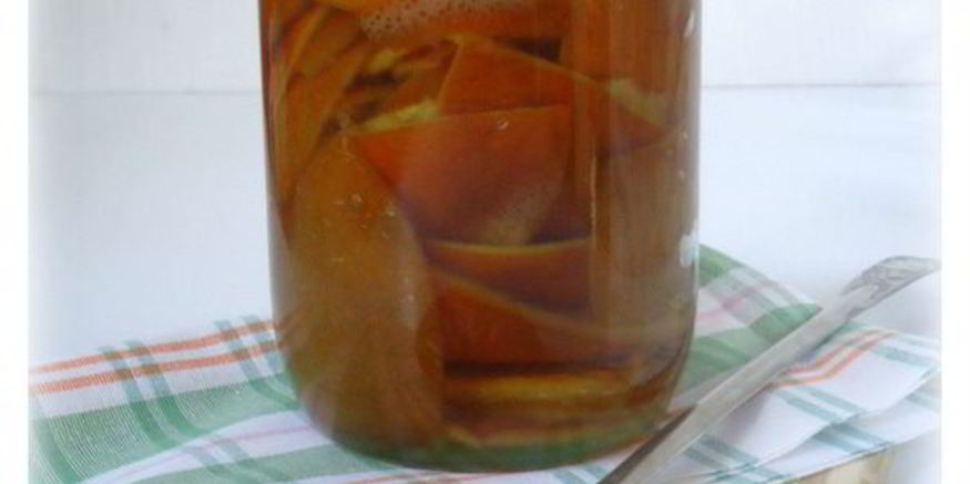 Рецепт апельсиновых цукатов в сиропе