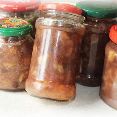 Бананово-клубничное варенье