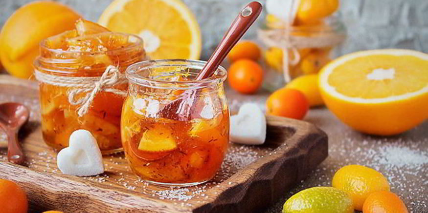 Рецепт чайного варенья с апельсиновыми цукатами