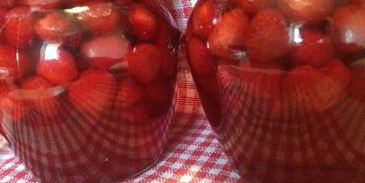 клубничное варенье без варки ягод