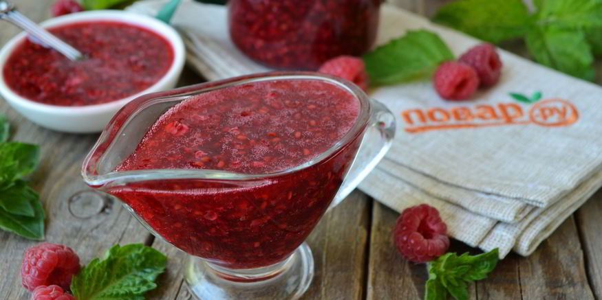 Рецепт малинового варенья без варки на зиму