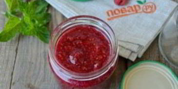 малиновое варенье без варки на зиму