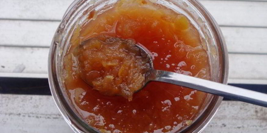 Рецепт варенья из айвы и тыквы