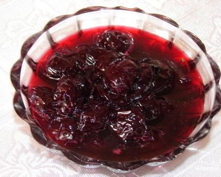 Варенье из черешни густое