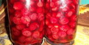 варенье из черешни в микроволновке