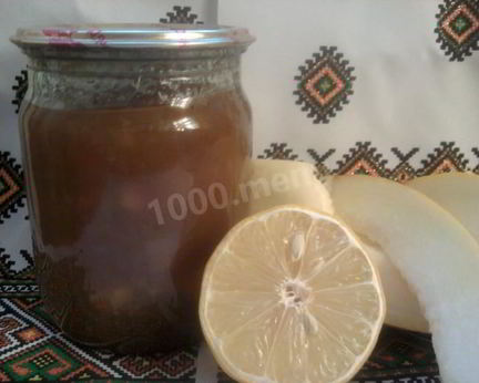 Варенье из дыни с лимоном на зиму