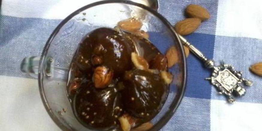 Рецепт варенья из инжира с орехами