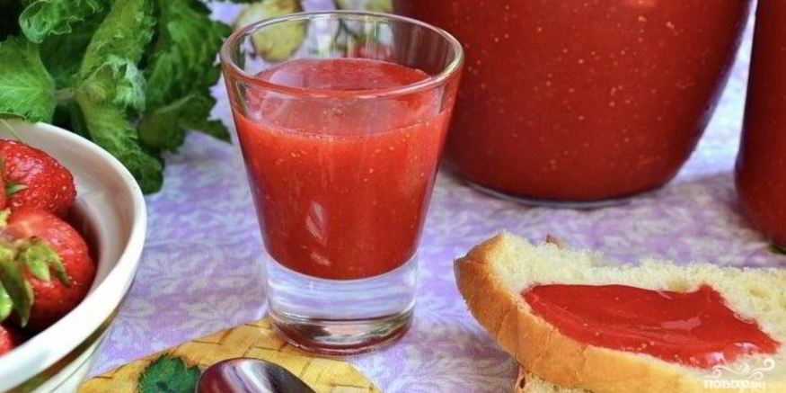Рецепт варенья из клубники без варки
