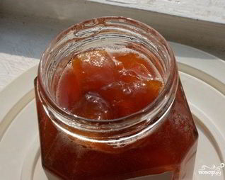 Варенье из персиков без кожуры