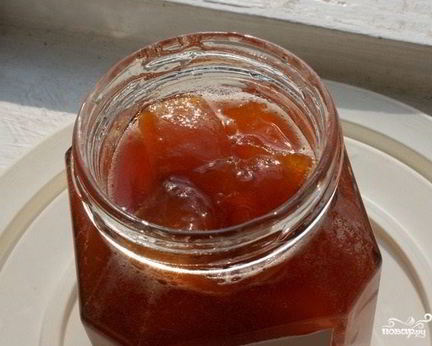 Варенье из персиков без кожуры