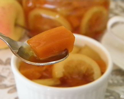 Варенье из тыквы с яблоком и лимоном