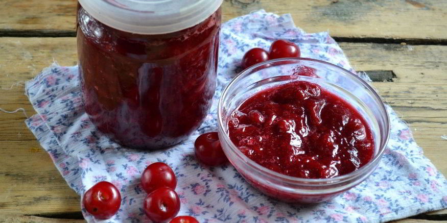 Рецепт варенья из вишни без закатки