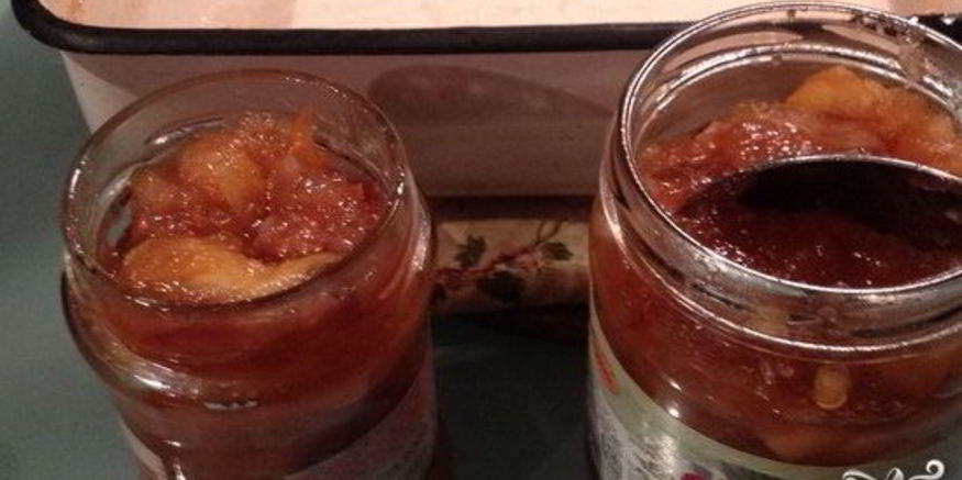 Рецепт варенья из яблок в духовке