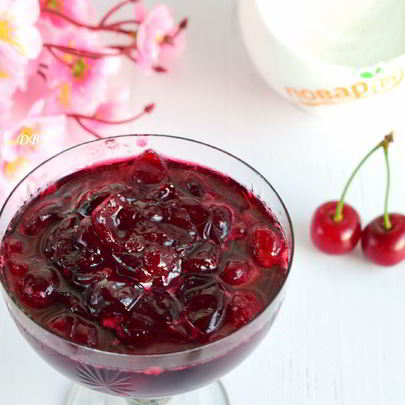 Варенье из жареной вишни