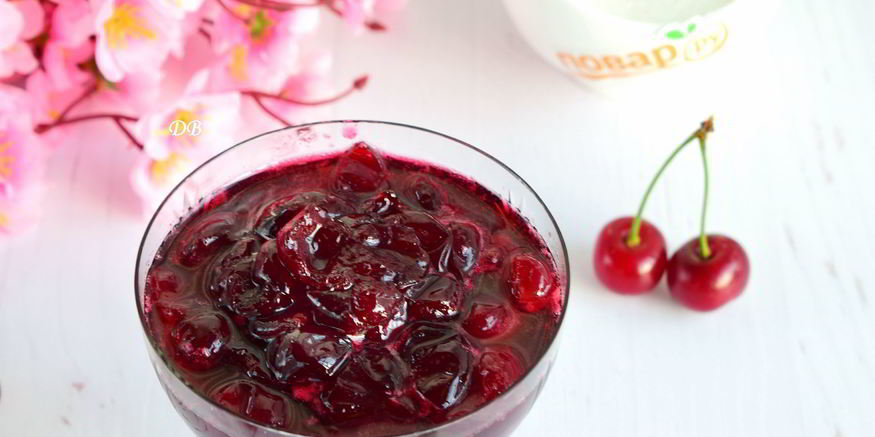 Рецепт варенья из жареной вишни