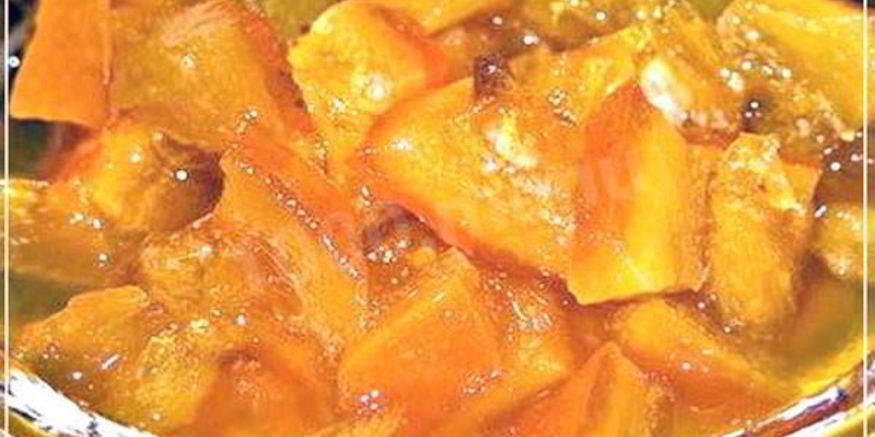 Рецепт варенья кабачкового с лимоном